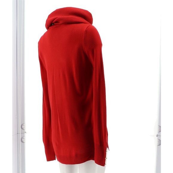 IMAN Comfy Chic Sweater Circle Scarf SCARLET SAGE 768134Q - Picture 6 of 8